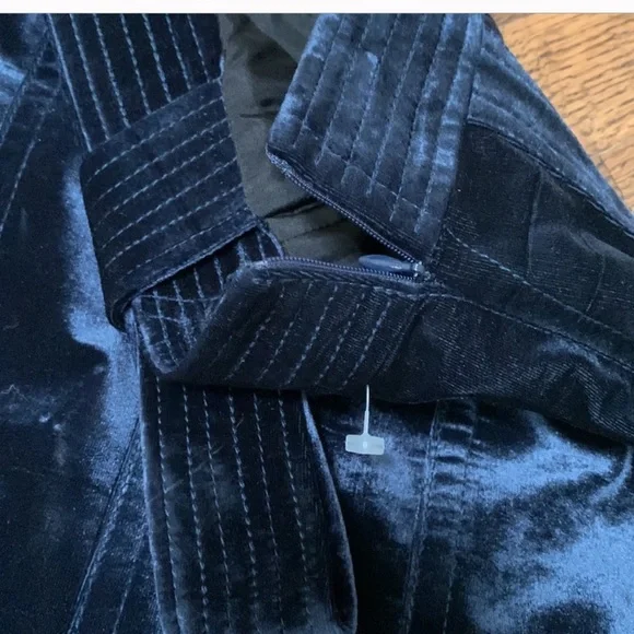 🎲PHILLIP LIM velvet & metallic mini skirt - Picture 11 of 14